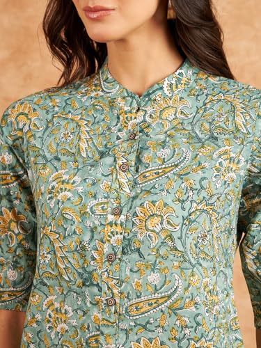 Image of Modeve Women Cotton Top for Summer