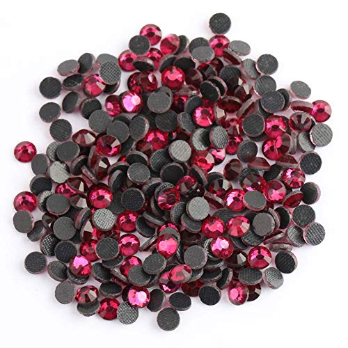 Crystal Hotfix Rhinestone,Machine Cut Stone 288pcs/pkg (Fuchsia,SS30/6mm), SS30/6mm/288pcs - Image 2