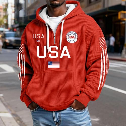 Sudadera con capucha del Día de la Independencia para noches de verano 3