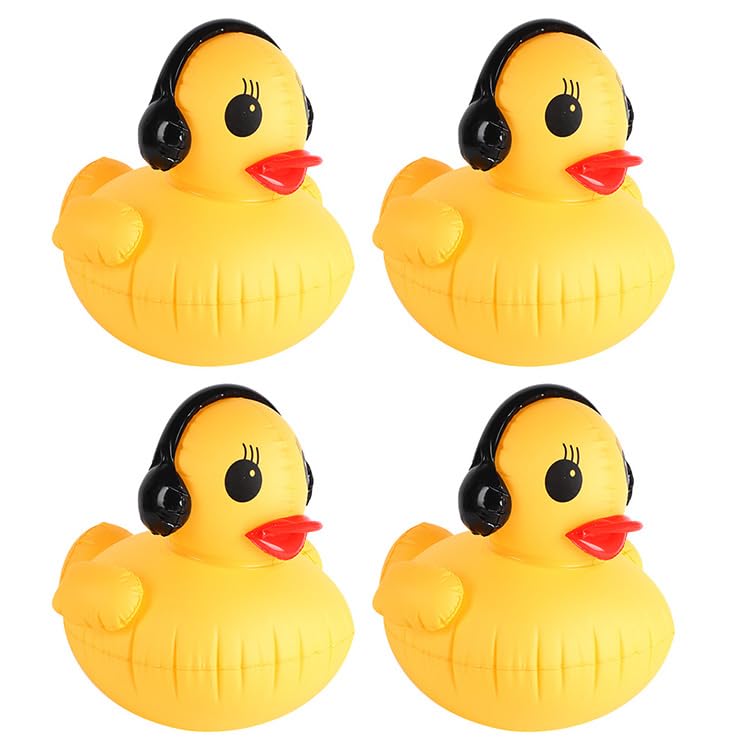 Lanterne Solaire Gonflable Canard IP68 Lampe LED Flottante pour Piscine Bassin Jardin