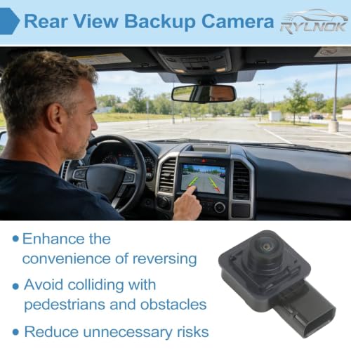 Image of Rear View Backup Camera Parking Assist Camera Compatible with Ford F-150 2015 2016 2017 2018 Replace OE Number FL3Z-19G490-D FL3Z-19G490-B