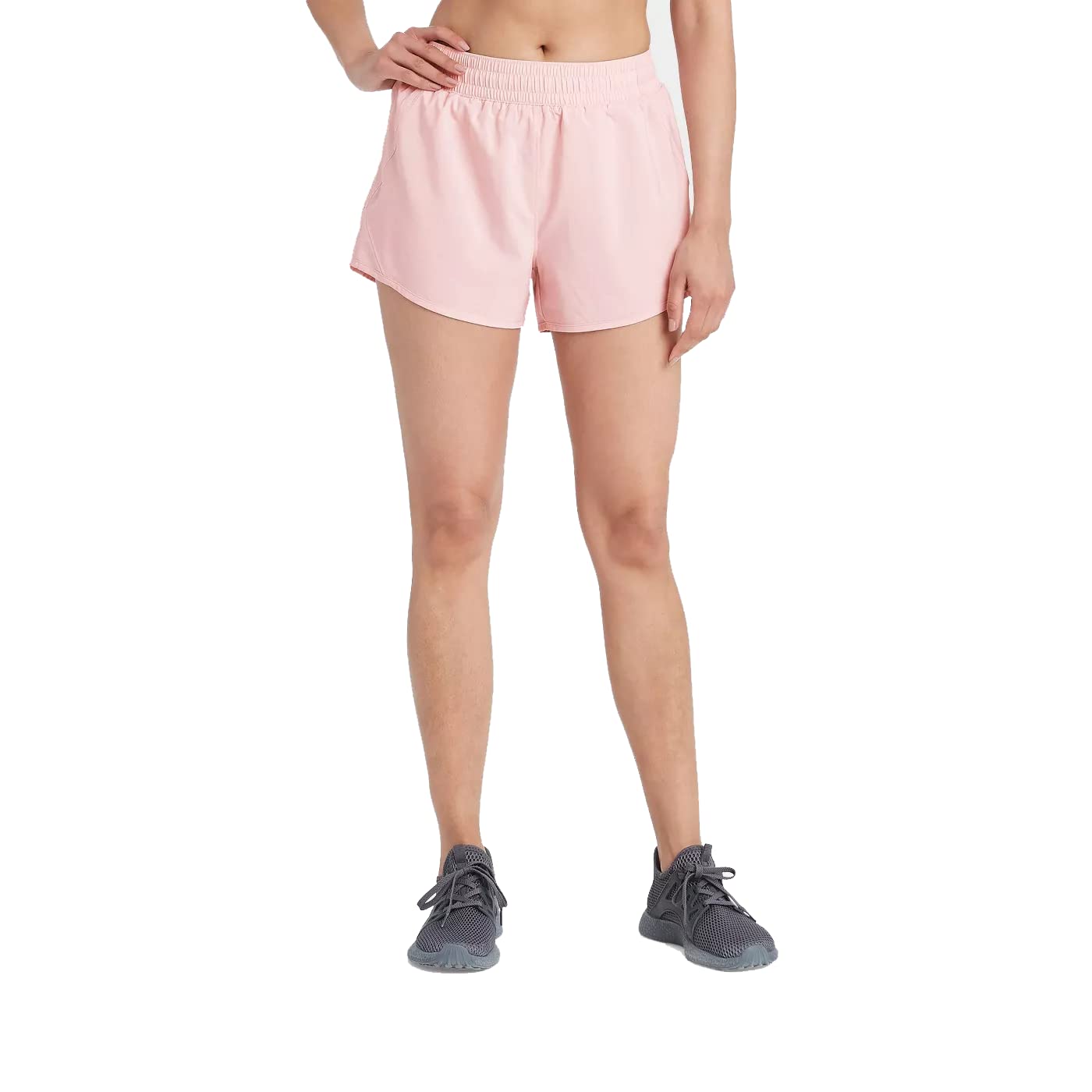 All in Motion Women's Mid-Rise Run Shorts 3