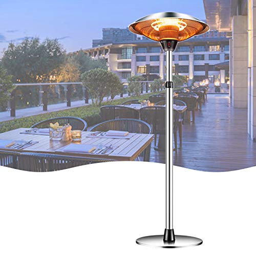 Outdoor Heaters for Patio Electric Only, Garage Infrared Heater Halogen