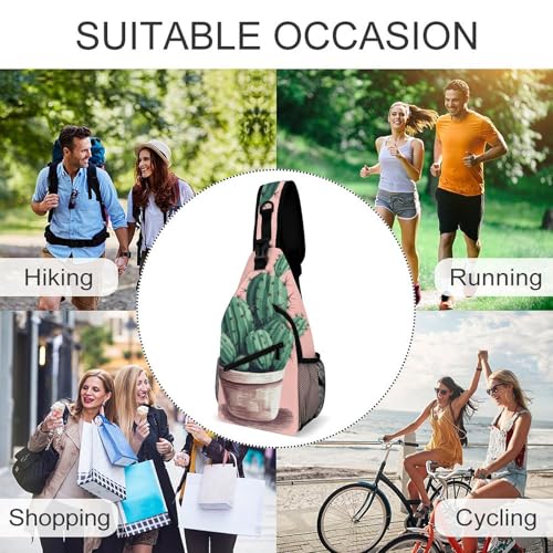 Bolso cruzado casual para viajes y senderismo unisex miniatura 6