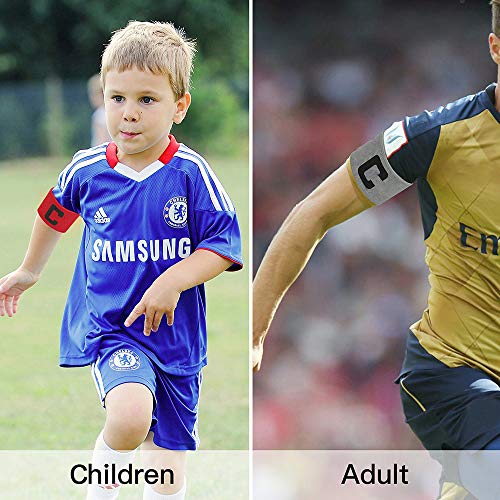 image for MAYFOO Football Soccer Captains Armband - Captain Arm Bands for Youth 