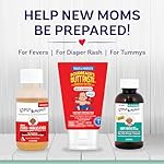 Little Remedies, New Baby Essentials Kit, 6 Newborn Essentials, Saline Nasal Spray, Gas Relief Drops, Gripe Water, Fever Reliever, & Diaper Ointment - Image 4