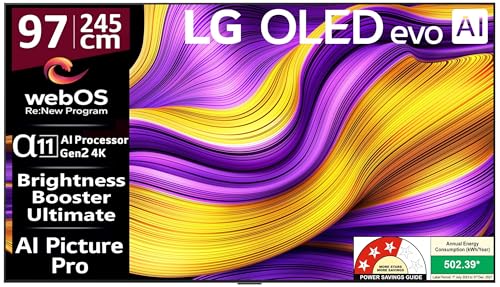 Image of LG 245 cm (97 Inches) OLED evo G5 Series 4K Ultra HD (3840 x 2160) Smart webOS OLED TV OLED97G56LA