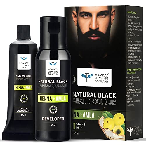 Bombay Shaving Company Beard Colour For Men Natural Black