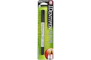 Sakura Identi-Pen Blister Card Oil-Based Permanent Marker, Black