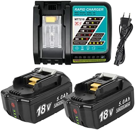 BL1860 18V 6.0mAh şarj Edilebilir 6000mAh Lityum Li-ion Pil 18v Pil Için BL1840 - Foto 9