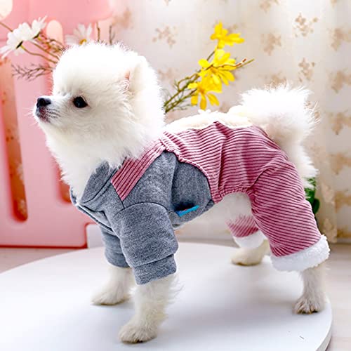 Ropa para perros pequeños Msuiiixcccc mono de invierno talla L 8