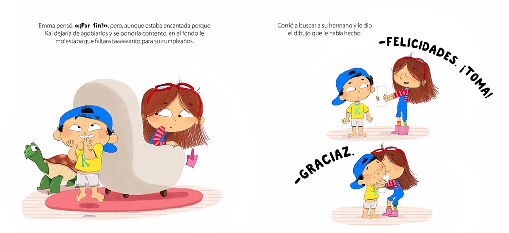 Kai y Emma: Un cumpleaños emocionante / Kai and Emma 1: An Exciting Birthday (Spanish Edition)