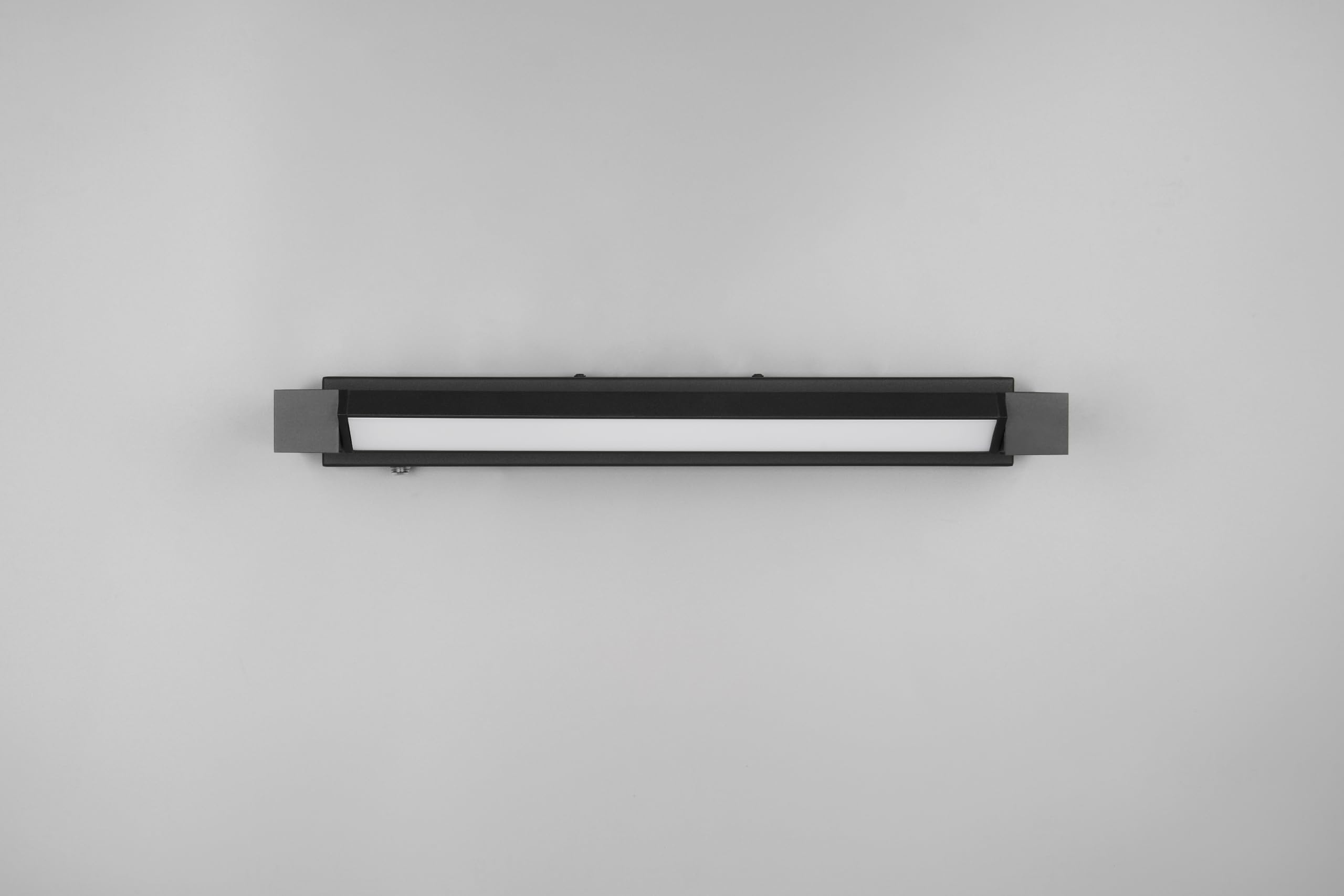 Trio Leuchten FABRIZIO LED Applique de salle de bain 9W Aluminium Noir mat Dimmable Couleur réglable