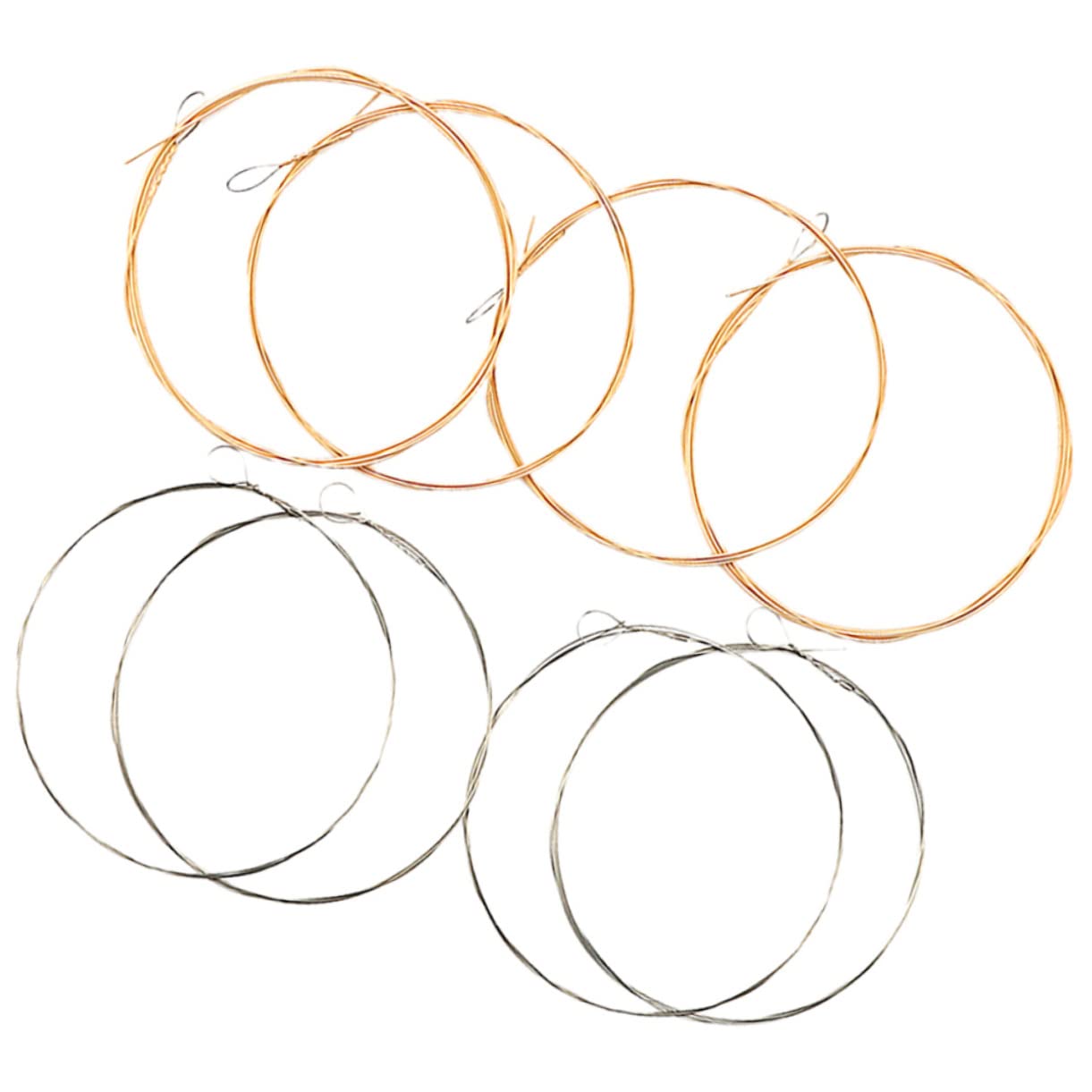Abaodam 40pezzi Corde Acciaio Per Mandolino Sostituzione Di Corde Metalliche Per Mandolino Con Suono e Potente Per Tutti Generi Musicali