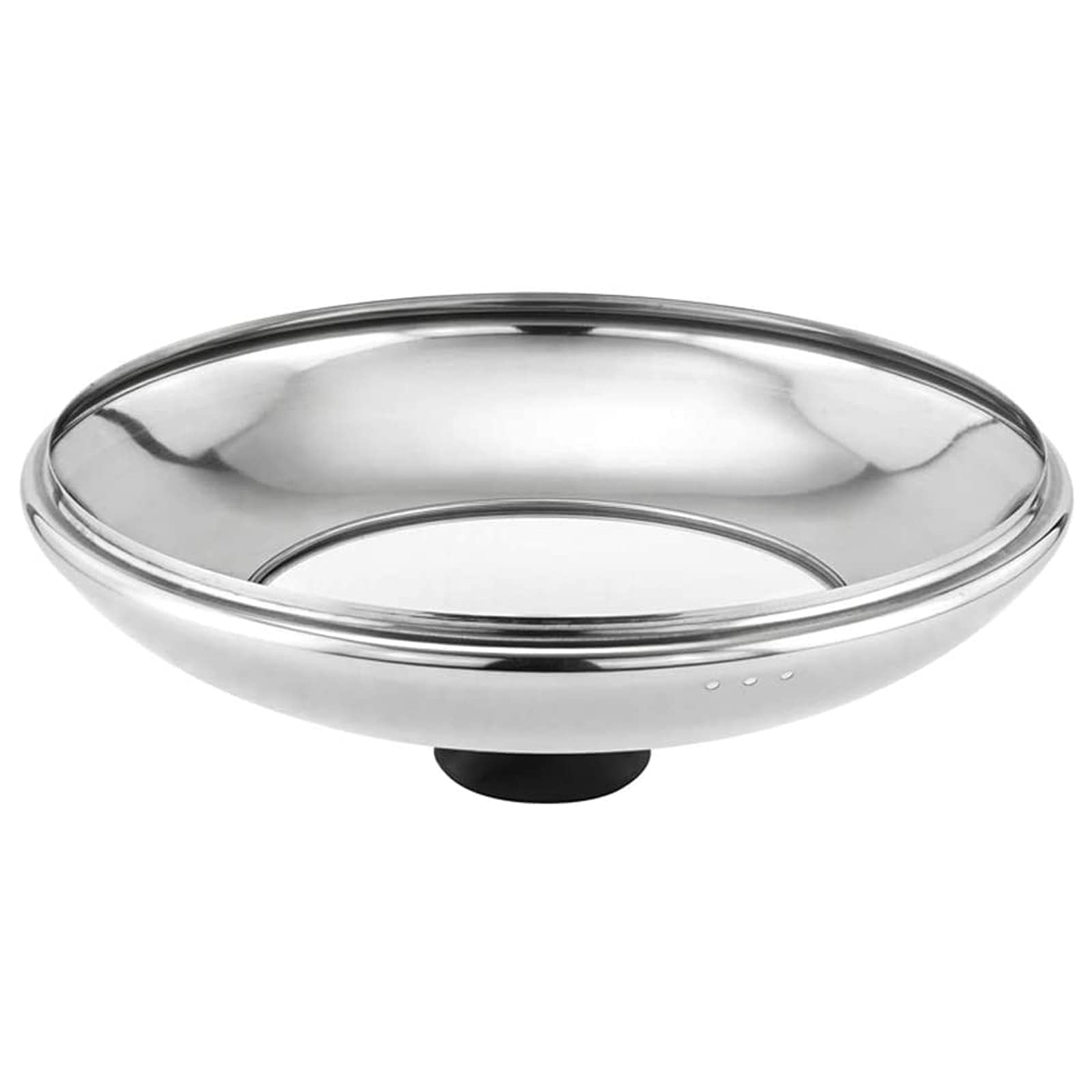 Coperchio per casseruola in Vetro Trasparente di Ricambio visibile, padelle in Acciaio Inossidabile Wok sostituiscono i coperchi delle padelle (24 cm)