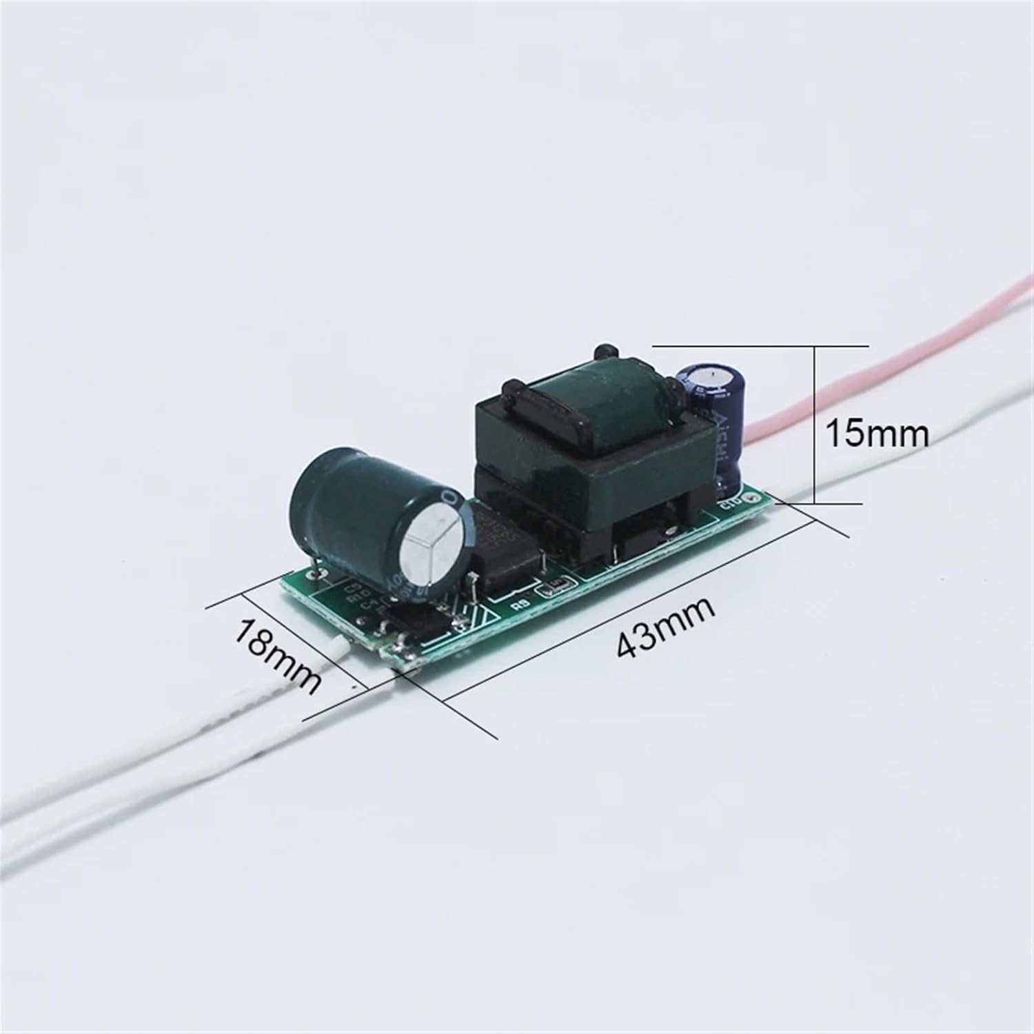 6pcs/lot (8-12) x 1W Led Driver for E27/GU10/E14 Light Lamp Spotlight Lighting 8W -12W Power Supply