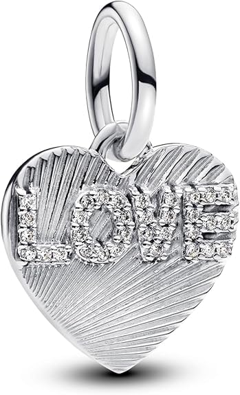 PHCLASY El encanto peligroso del corazón infinito Charms Abaloriosde Dangle Charm Colgante Compatible Europeo Pulsera Collar Cuentas Plata de Ley 925