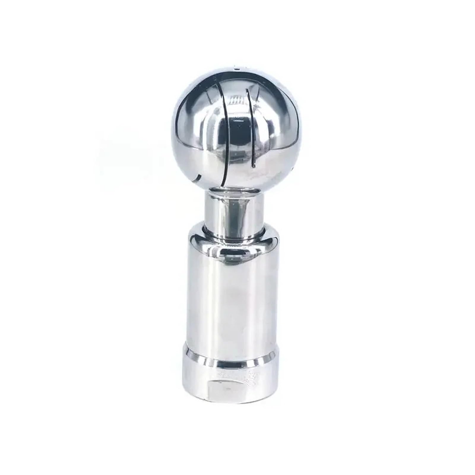 BIANMTSW 1" BSP Female Thread 304 Stainless Steel Thread Rotary Spray Ball Tank Cleaning Ball