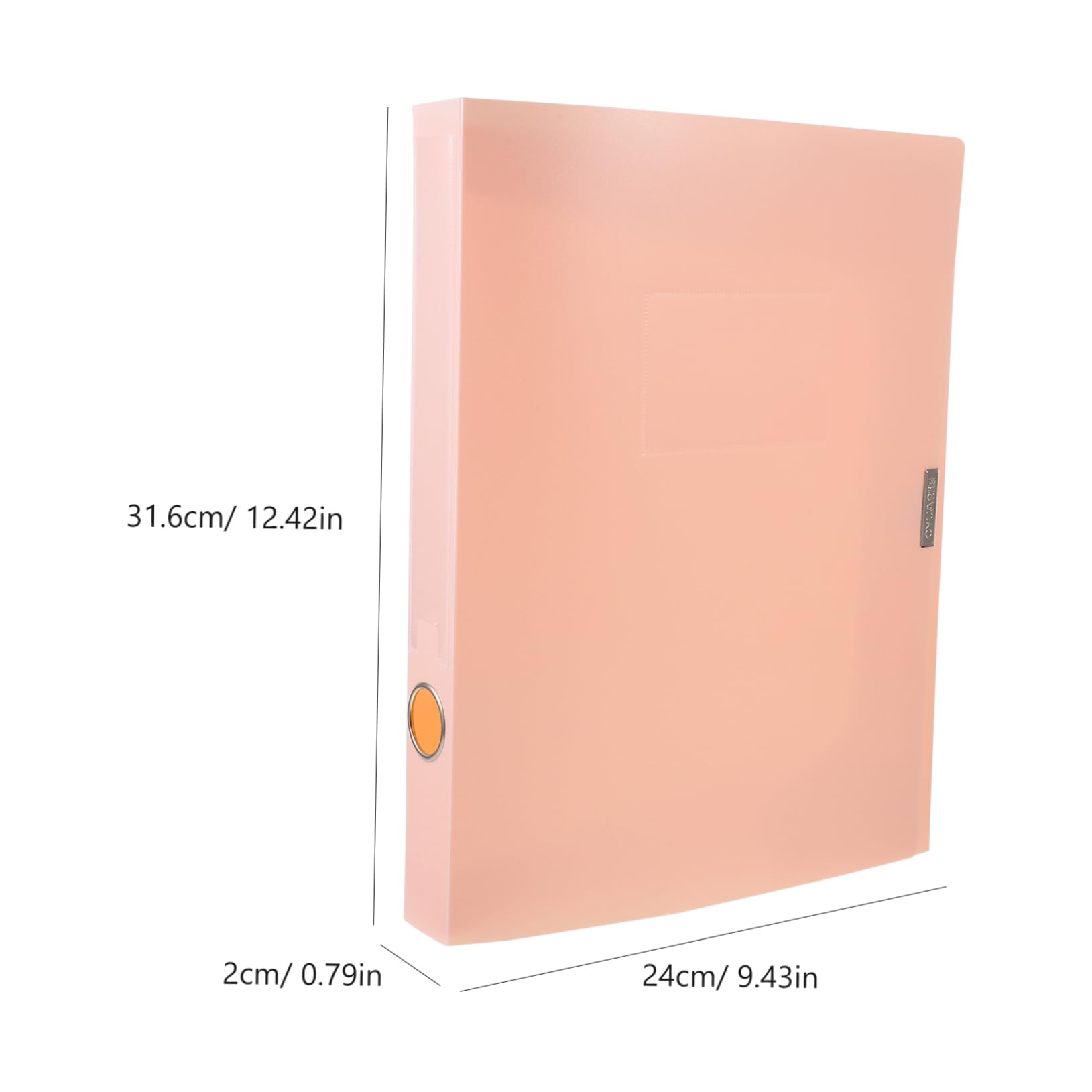 FUNOMOCYA File Storage Case Wear Resistant Document Organizer Box Reusable Holder for Efficient Paper Management for Office and School Use Light and Design