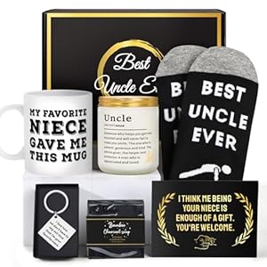 Gifts for Uncle from Niece Best Uncle Gifts Uncle Birthday Gifts Best Uncle Ever Present for Uncle New Uncle Cool Uncle Gifts Ideas Great Uncle Gifts Set with 11oz Coffee Mug