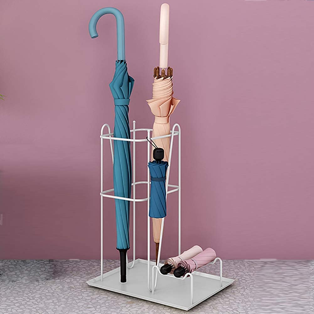 Porte-parapluies en or anti-gouttes pour protéger les sols de la maison