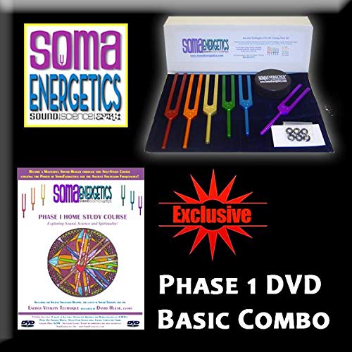 【極美品】ソーマエナジェティクス社製　ソルフェジオ　音叉　エナジーチューナー ソーマエナジェティクス社製・ソルフェジオボディーチューナーセット6