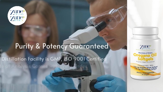 Amazon.com: Zane Hellas 130 mg Carvacrol - 150 mg Oregano Oil per