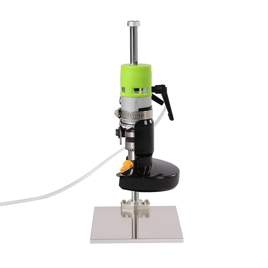 Tagliabottiglie Elettrico Professionale - Velocità Regolabile 5000-8000 RPM, 32 Accessori Per Vetro E Ceramica