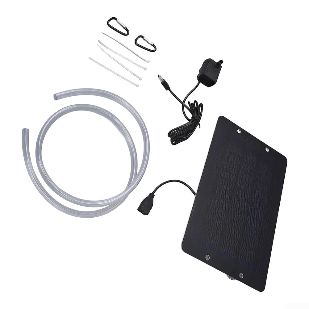 Bomba Solar 10W Jardín Sin para batería Panel Bomba Solar 10W