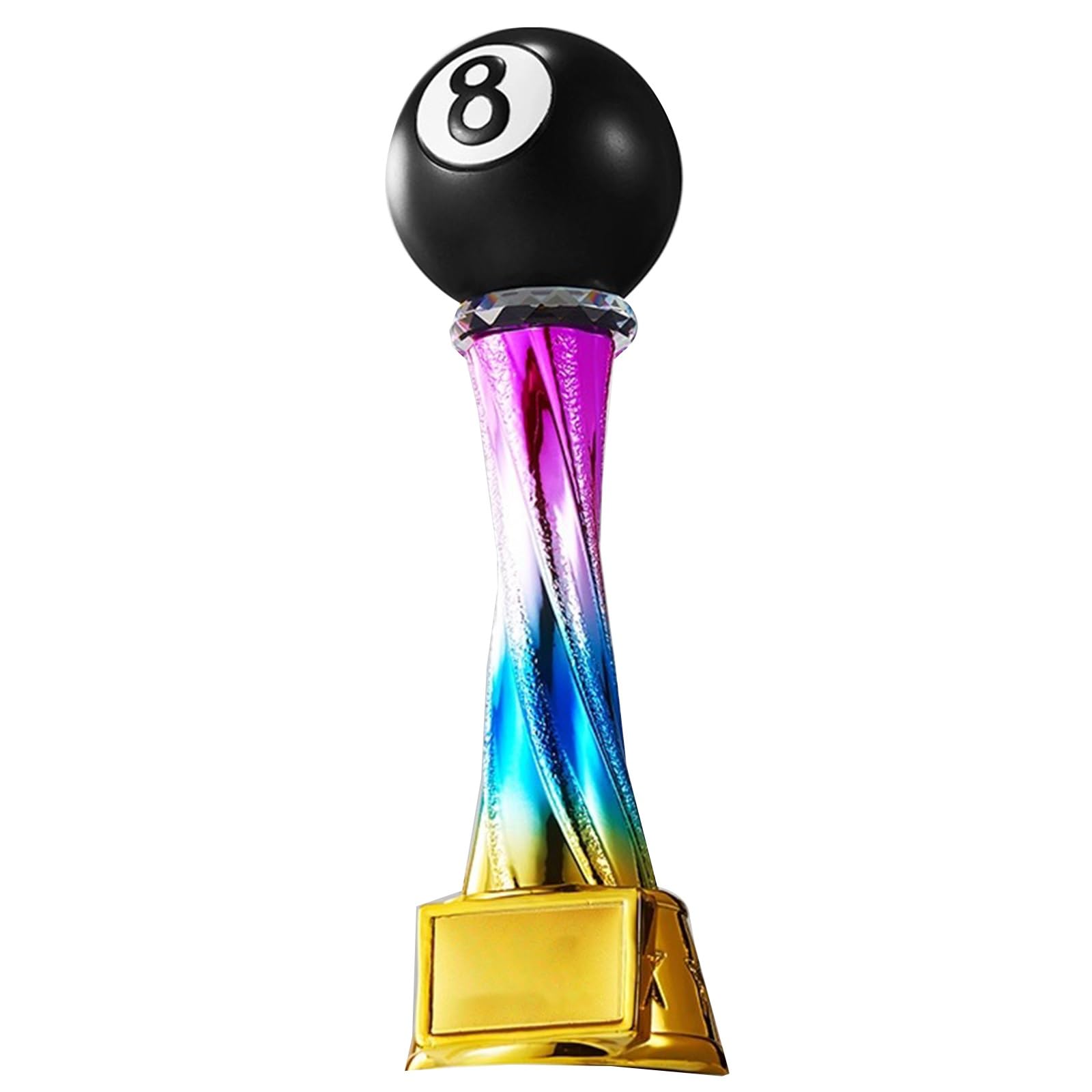 Trofei per Campionati Sportivi - Coppe Premio Multicolori per Basket, Calcio, Pallavolo, Biliardo, Badminton, Ping Pong, Golf per Tornei(Billiards)