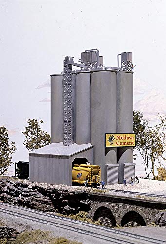 Walthers Cornerstone Medusa Cement Company 933-3218 N Scale Model Railroad - Structure Kit