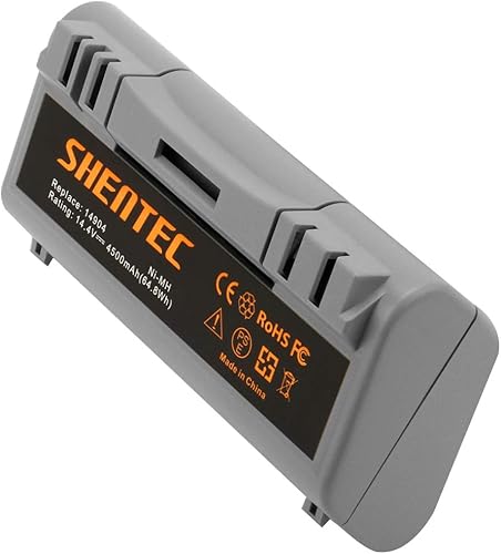 Miniatura 3 de Shentec Batería Ni-Mh de 4500mAh 14.4V compatible con 14904, compatible con iRobot Scooba Series 330 340 350 380 385 590 5800 5806 5900 5910 5920