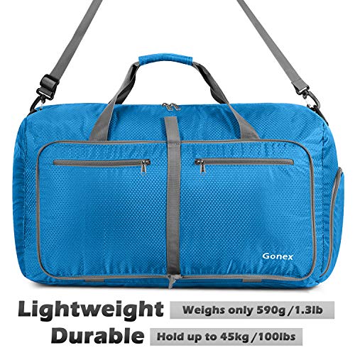 Gonex 150L Sky Blue Duffle Bag