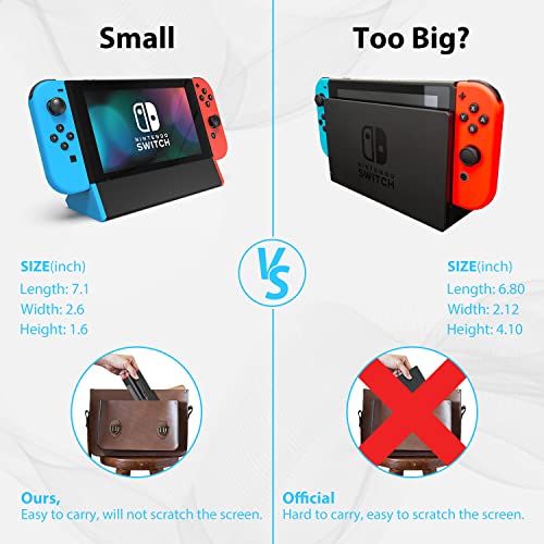 Siwiqu Tv Dock Station For Nintendo Switch/Switch Oled, Portable Tv Docking Station Replacement With 4K Hdmi Adapter/Type C Port/Usb Port For Official Nintendo Switch thumb #3