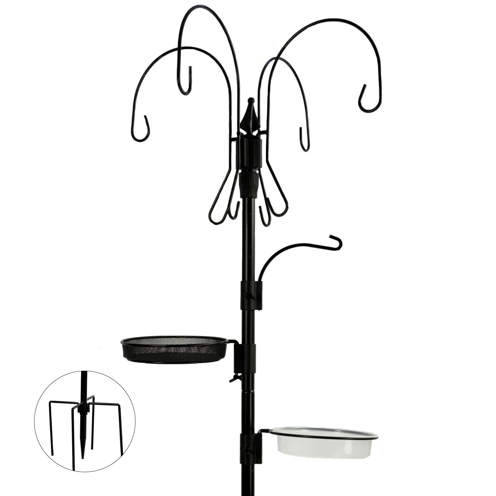 Kodope 75 Inch 5 Hooks Heavy-Duty Feeder