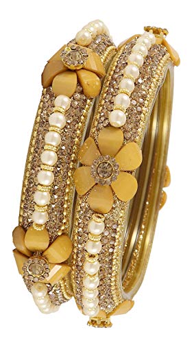 Image of NMII Viral Multi Colour Glass Bangles with Golden Ghungroo Charms & Stone Work For Women & Girls | Fancy Designer Glass Bangle | Traditional Chudi | Kanch Ki Churi | Stylish Ghungroo Bangle For Women