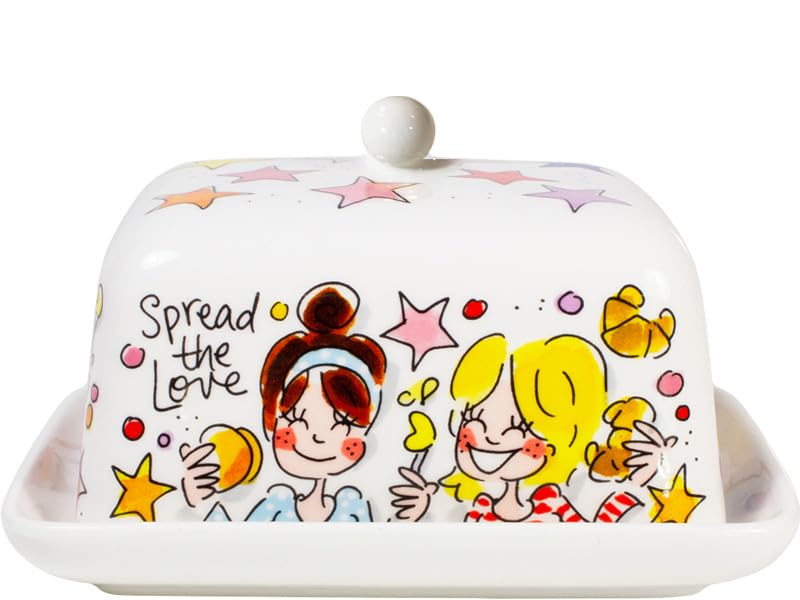 Butterdose aus Keramik – Butter Makes it Better – Blond Amsterdam – Frühstücksaccessoire – Dekorativ & Praktisch – Geschenkidee