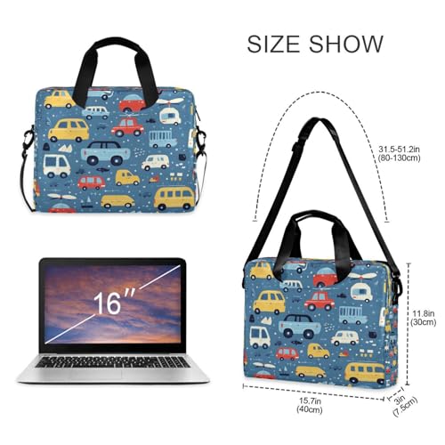 Maletín para laptop unisex de poliéster miniatura 5