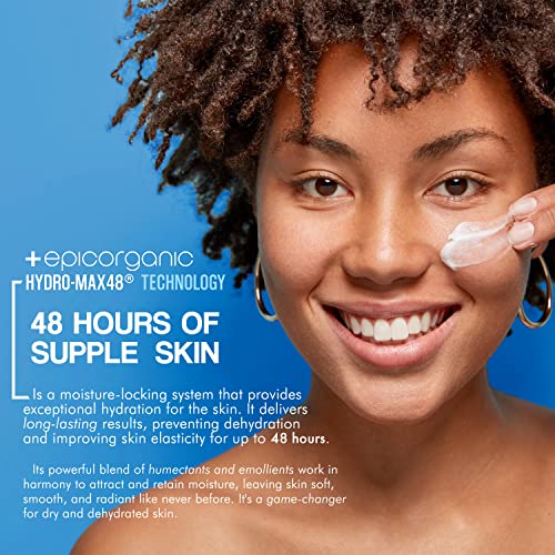 Epic Organicum After Sun Daily Moisturizer & Repair | Vitamin E Cream | 24-Hour Hydration For Sun-Exposed Skin | Improves Skin Texture | Fragrance-Free Face And Body Lotion | 8 Oz #TOP5