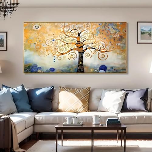 Impressions sur toile arbre de vie pour illuminer un mur sombre