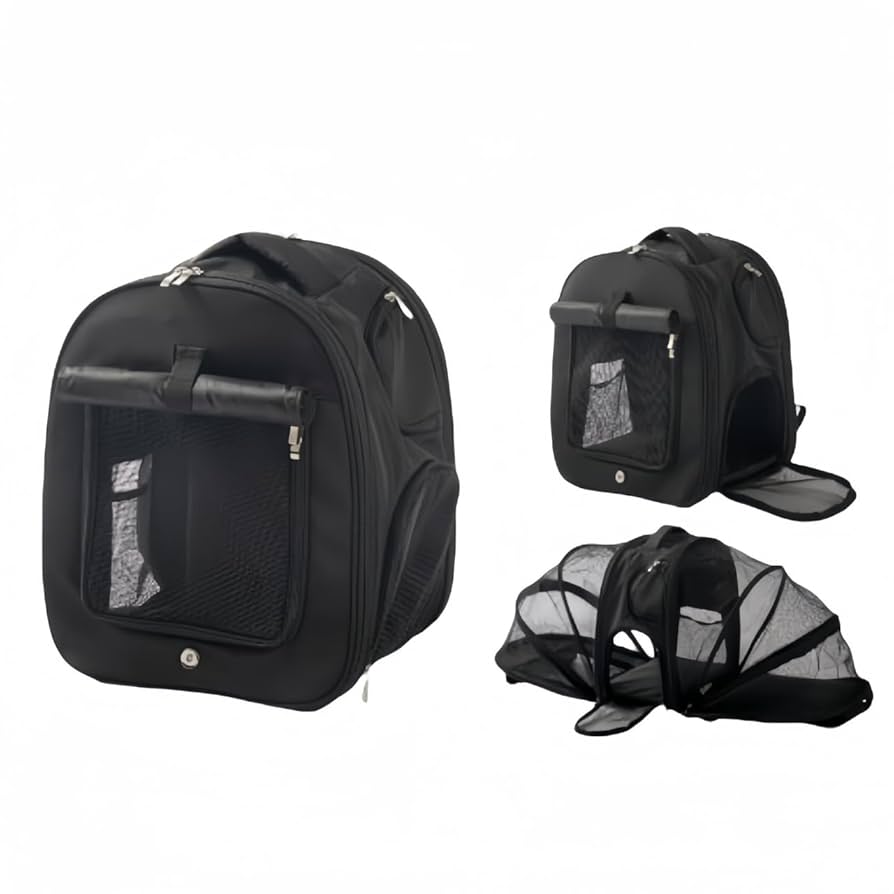 ペット用折りたたみ式キャリーカート ブラック　リュック 楽天市場】ペットキャリーバッグ リュック 4way ペットカート