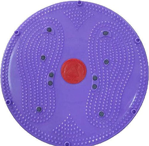 Acupro Health Care System Acupressure Twister Big Disc 2 in 1 Use 1st Side Twisting & 2nd Side Energy Mat Multi Colour