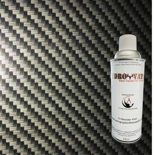 Hydrographic Film & Activator Carbon Fiber 15 16 oz Hydrovator. Hydro Dipping Water Transfer Film Hydrographic Dipping Hydrographic Activator Hydrographics Water Transfer Printing