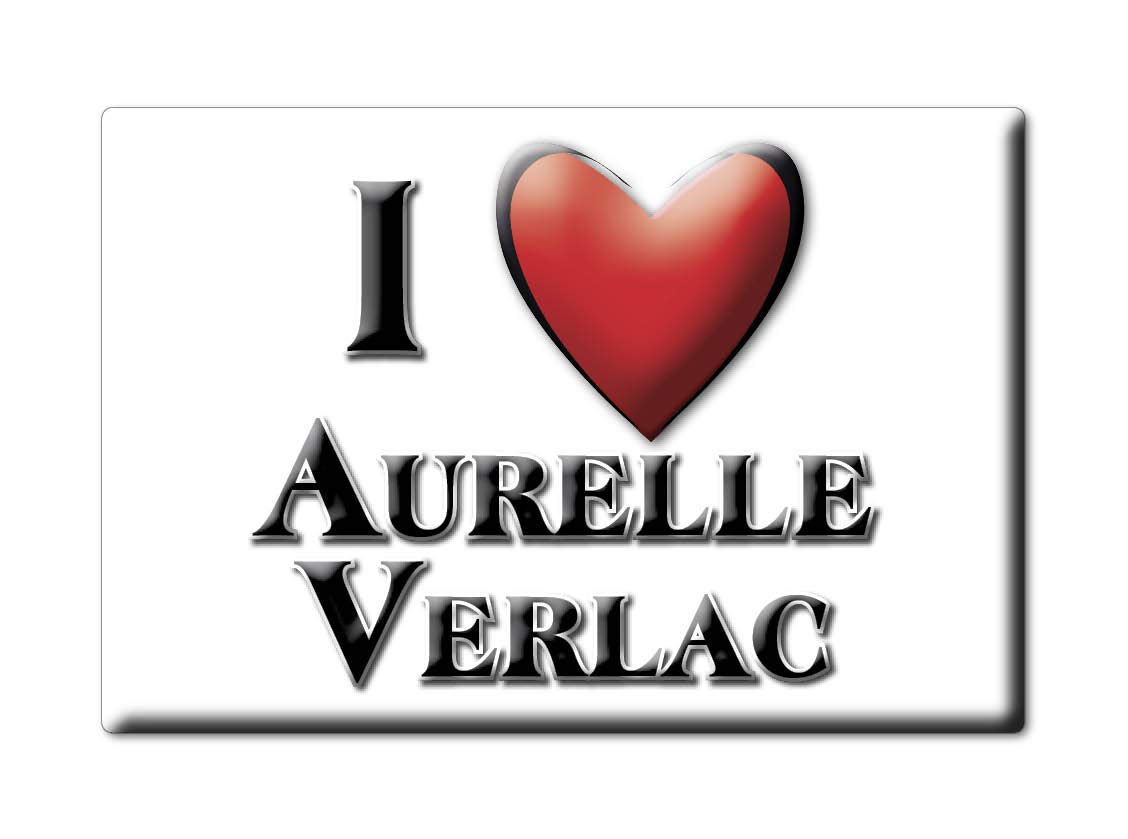 Enjoymagnets AURELLE VERLAC (12) FRIDGE MAGNET FRANCE FRANCHE COMTÉ SOUVENIR I LOVE GIFT PRESENT