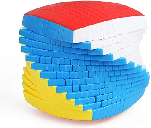 Cubo sin pegatinas 5.039 in Almohada Cubos Velocidad Rompecabezas mágico 13x13 Educativo Cubo mágico Juguetes