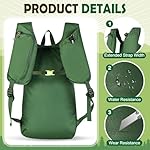 12L Ultralight & Thin Packable Daypack, Small Foldable Hiking Backpack Travel Bag, Water Resistant Day Pack for Men Women - Image 4