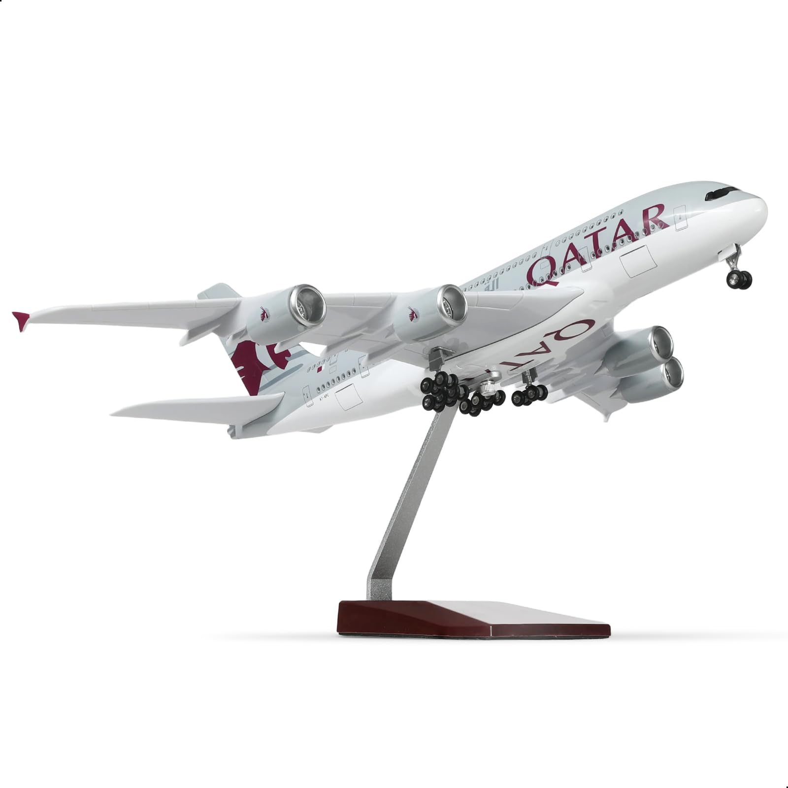 その他 1/200 Qatar Airways A380-800 Amazon.com: QIYUMOKE 1/200 Qatar A380 Model Plane Diecast