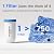 Purewell 0 TDS 7-Stage Gravity Water Filter System with Water Level Window, Certified to Reduce TDS, Lead, Total PFAS (Forever Chemicals), Mercury, and Chlorine, SF-CT-2.25G