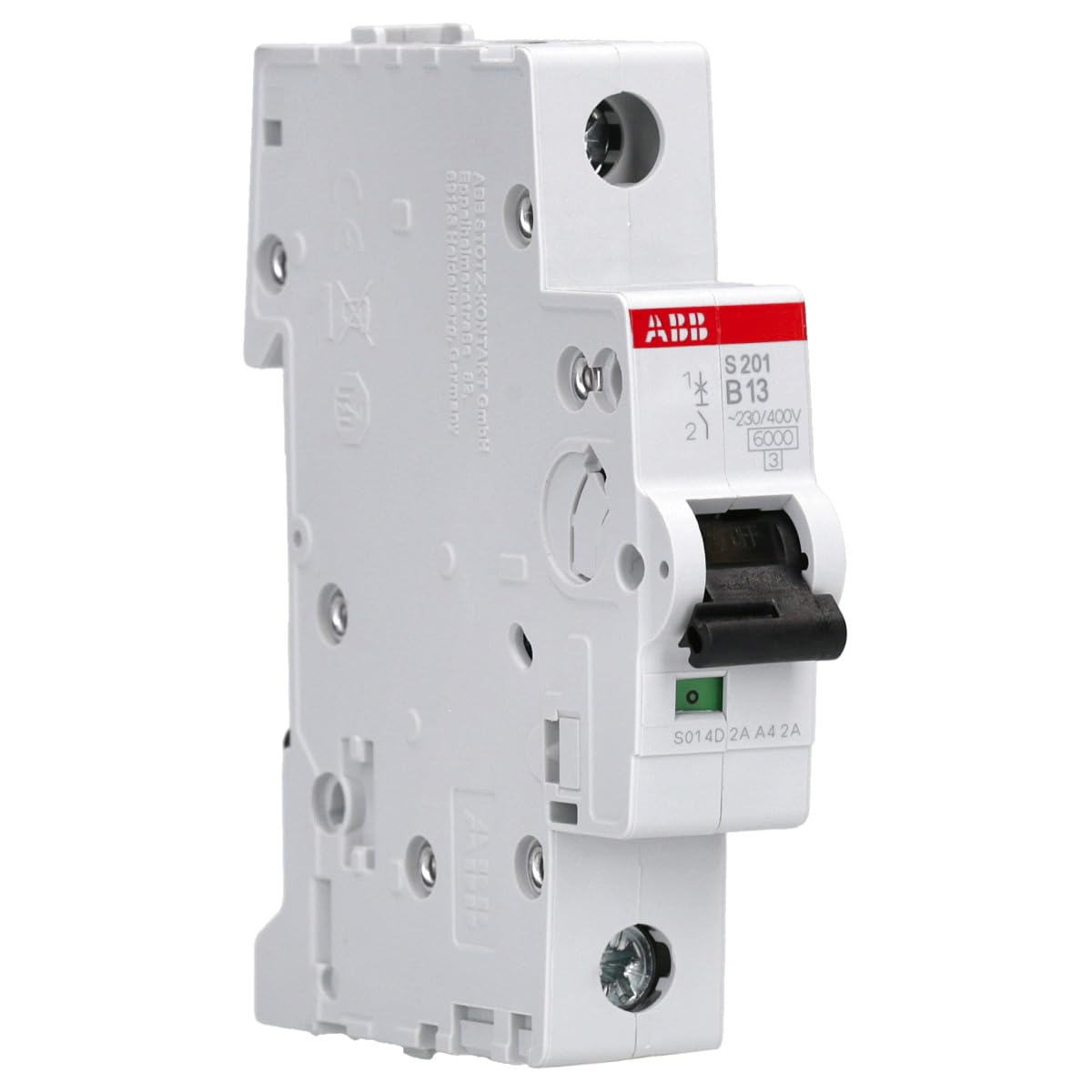 ABB 2CDS251001R0135 S200 Circuit Breaker 1P 13A Thermal & EM Release
