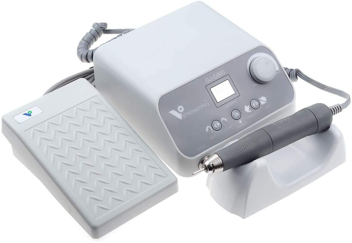 Máquina pulidora de laboratorio sin escobillas ORILAO GJ-G800, 50W, 50000RPM, gris XM, para joyería, cerámica, silicona, trabajo en vidrio